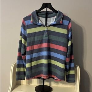 Croft & Barrow Colorful Striped Long Sleeve Tee